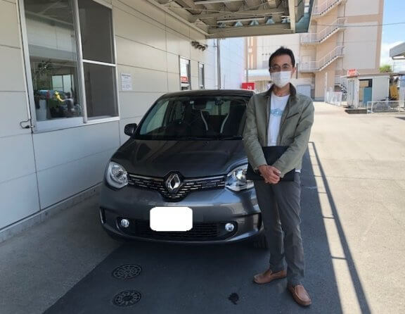 Renault Japon ルノー松本 トゥインゴ ルコックスポルティフご納車紹介