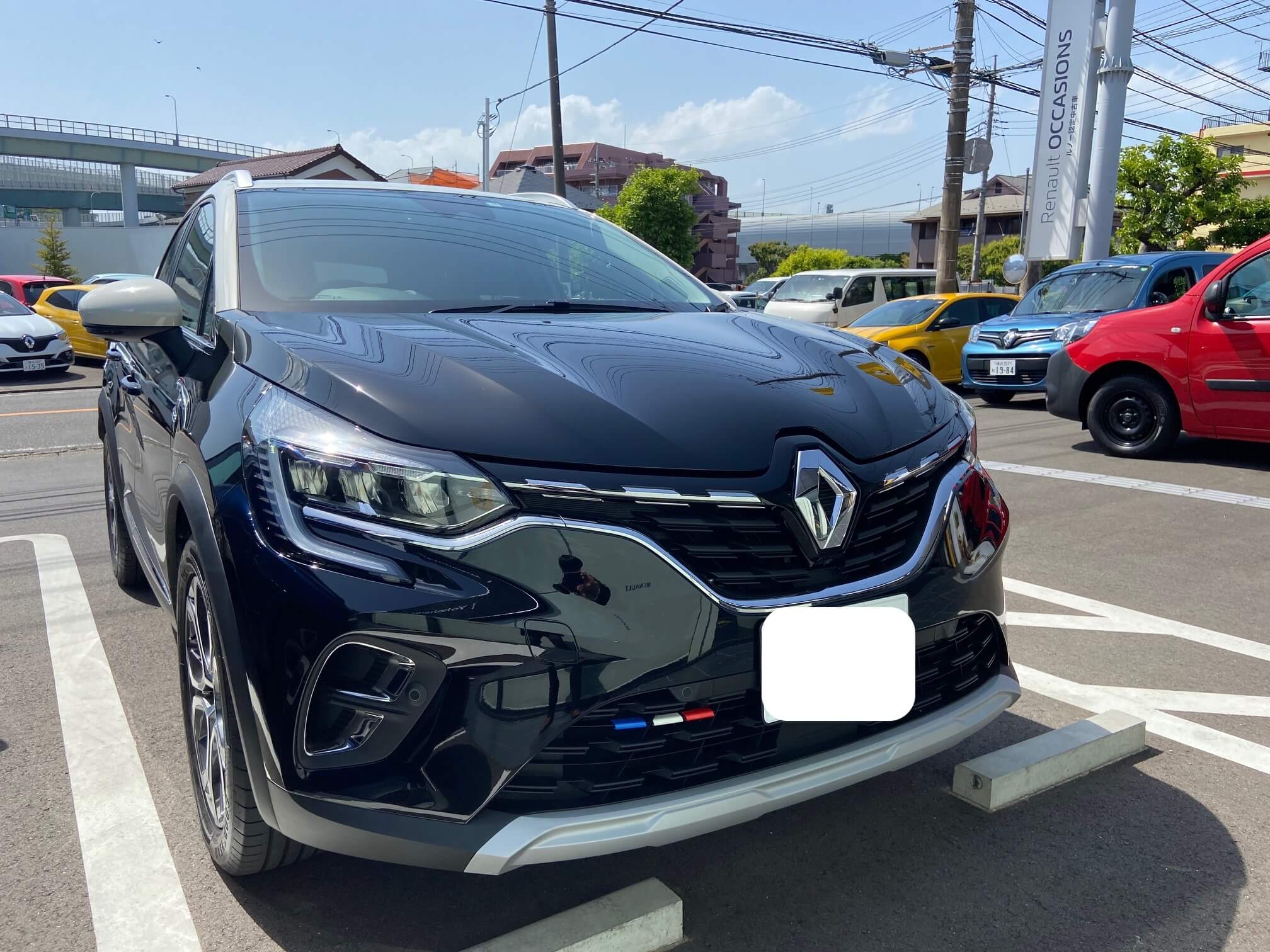 Renault Japon ルノー横浜青葉 お客様紹介 新型キャプチャー 黒 のカスタム